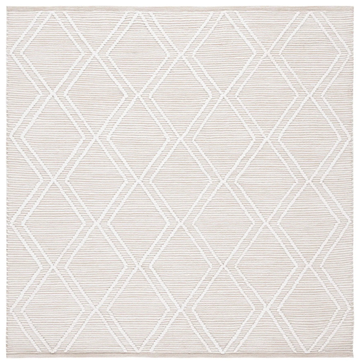 Safavieh Kilim 6'-0" x 6'-0" Rug in Natural / Ivory