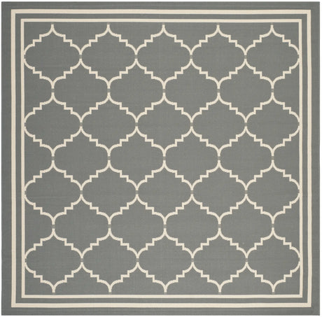 Safavieh Courtyard 6'-7" x 6'-7" Rug in Grey / Beige