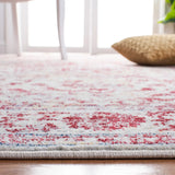 Safavieh Brentwood 4'-0" x 6'-0" Rug in Ivory / Red