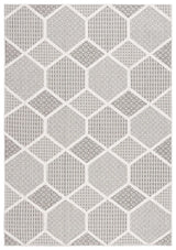 Safavieh Global 4'-0" x 6'-0" Rug in Grey / Ivory
