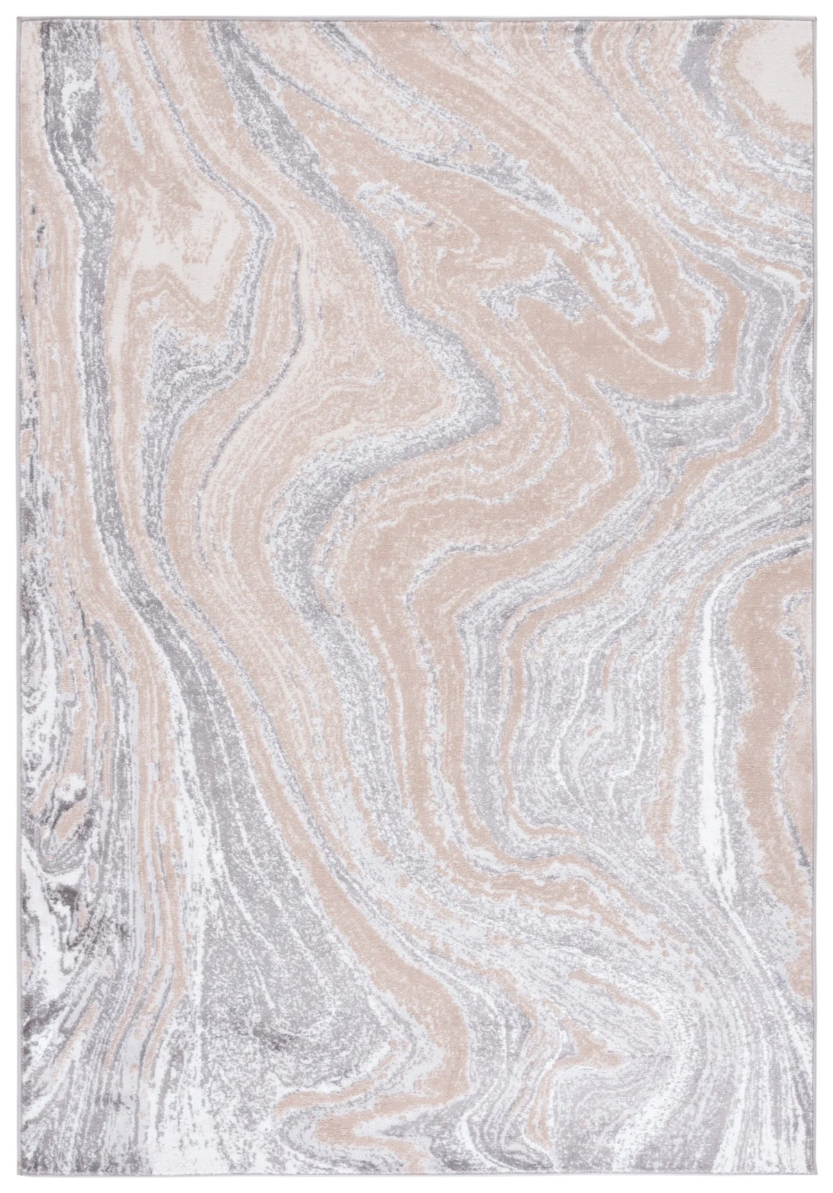 Safavieh Amelia 4'-5" x 6'-5" Rug in Beige / Grey