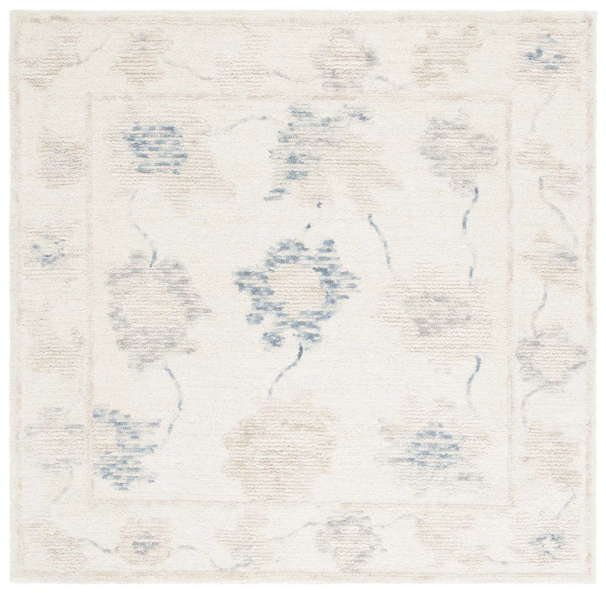 Safavieh Abstract 6'-0" x 6'-0" Rug in Ivory / Beige
