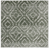 Safavieh Adirondack 6'-0" x 6'-0" Rug in Dark Green / Ivory