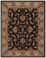 Safavieh Heritage 9'-6" x 13'-6" Rug in Black / Beige