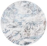 Safavieh Sonoma 6'-7" x 6'-7" Rug in Ivory / Light Blue
