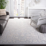 Safavieh Reflection 10'-0" x 14'-0" Rug in Light Grey / Cream