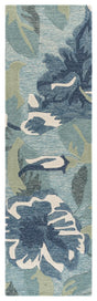 Safavieh Jardin 2'-3" x 8'-0" Rug in Blue / Ivory