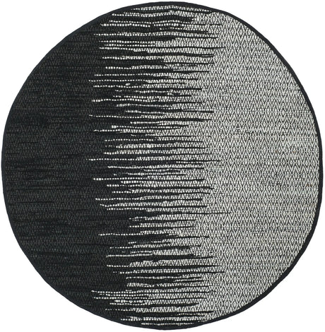 Safavieh Vintage Leather 6'-0" x 6'-0" Rug in Light Grey / Black