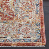 Safavieh Valencia 4'-0" x 6'-2" Rug in Rust / Beige