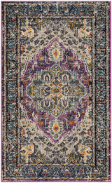 Safavieh Monaco 3'-0" x 5'-0" Rug in Violet / Light Blue