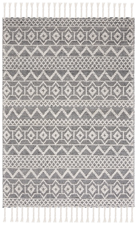 Safavieh Natura 4'-0" x 6'-0" Rug in Ivory / Black