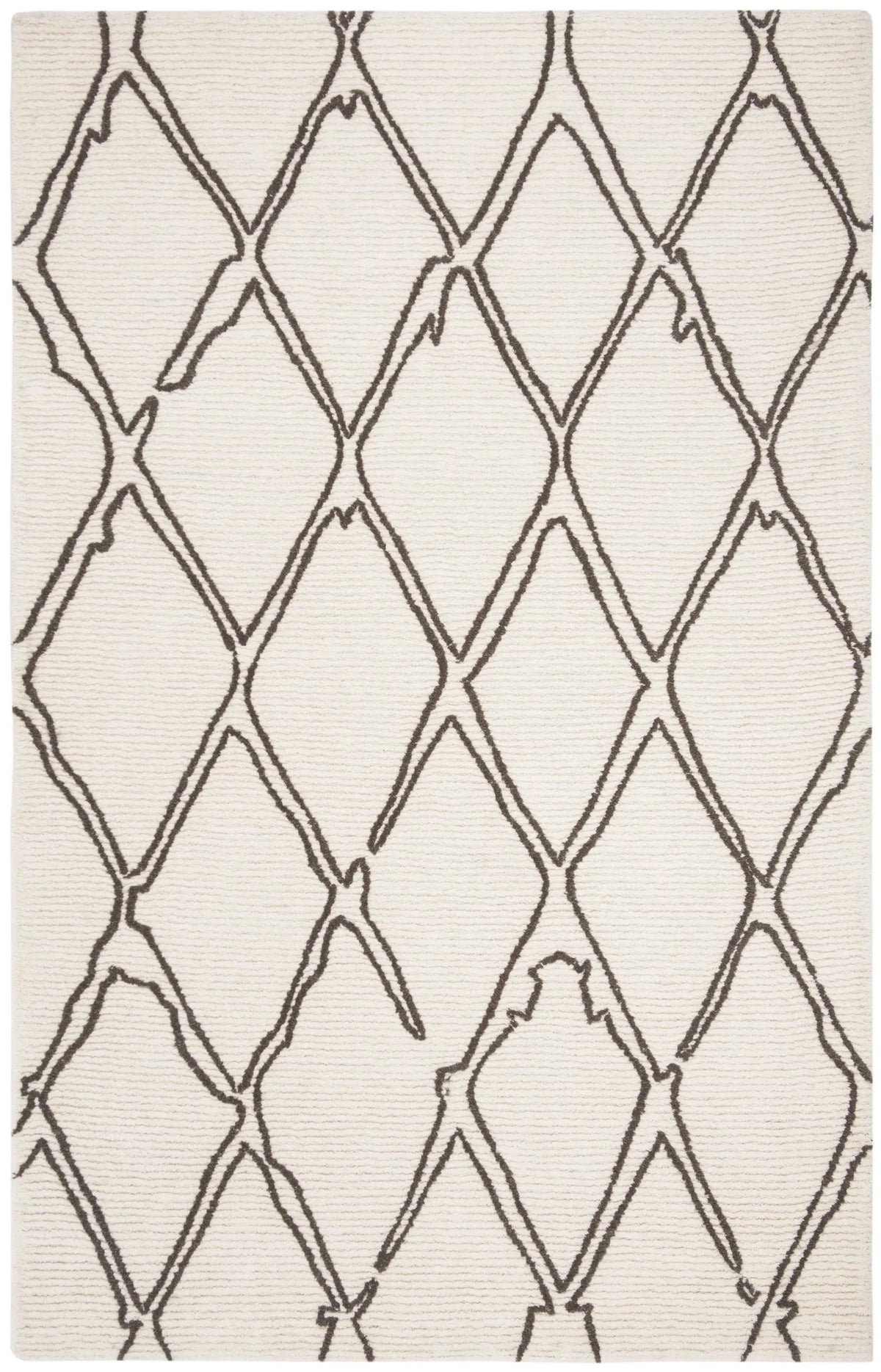 Safavieh Casablanca 5'-0" x 8'-0" Rug in Ivory / Grey