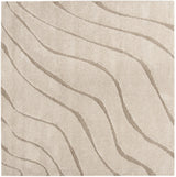 Safavieh Florida Shag 6'-7" x 6'-7" Rug in Cream / Beige