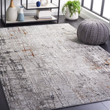 Safavieh Meadow 500 4'-0" x 6'-0" Rug in Light Grey / Dark Grey