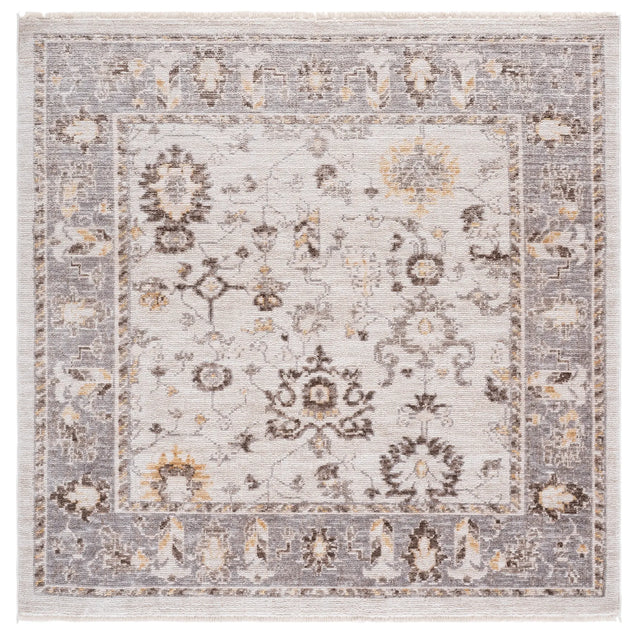 Safavieh Martha Stewart Adeline 6'-3" x 6'-3" Rug in Ivory / Grey