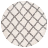 Safavieh Sgd-Dallas Shag 6'-0" x 6'-0" Rug in Ivory / Grey