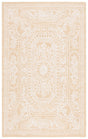 Safavieh Ebony 4'-0" x 6'-0" Rug in Ivory / Gold