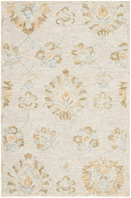 Safavieh Blossom 4'-0" x 6'-0" Rug in Beige / Sage
