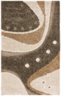 Safavieh Florida Shag 3'-3" x 5'-3" Rug in Brown / Ivory