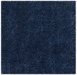 Safavieh California Shag 3'-0" x 3'-0" Rug in Navy