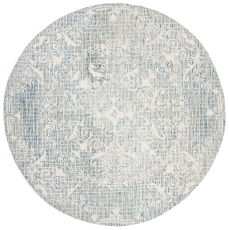 Safavieh Abstract 6'-0" x 6'-0" Rug in Light Blue