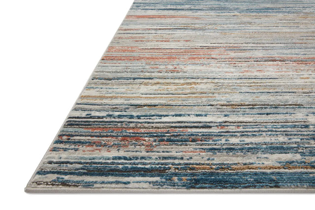 Loloi Bianca Bia-08 Pebble/Multi Rugs - rug corner