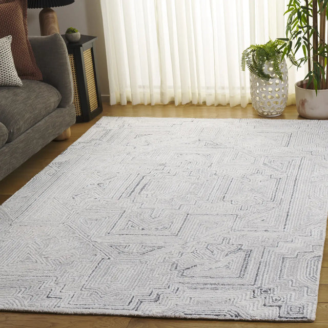 Safavieh Metro 4'-0" x 6'-0" Rug in Grey / Beige