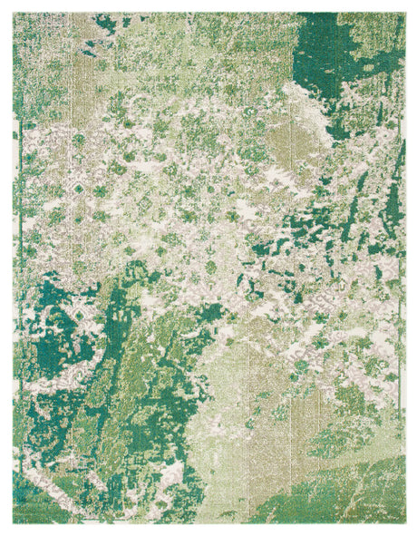 Safavieh Madison 10'-0" x 14'-0" Rug in Green / Ivory