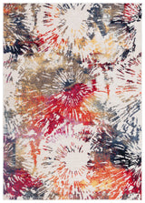 Safavieh Adirondack 4'-0" x 6'-0" Rug in Ivory / Fuchsia Gold