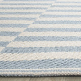 Safavieh Montauk 2'-3" x 11'-0" Rug in Ivory / Light Blue