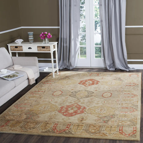 Safavieh Antiquity 9'-6" x 13'-6" Rug in Beige / Multi