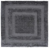 Safavieh Florida Shag 6'-7" x 6'-7" Rug in Grey / Grey