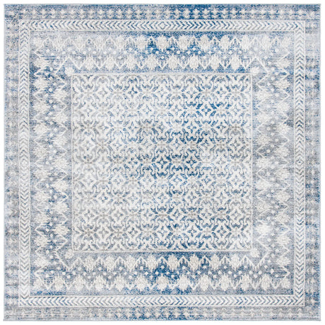 Safavieh Brentwood 6'-7" x 6'-7" Rug in Ivory / Light Grey