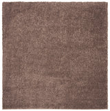 Safavieh August Shag 900 6'-7" x 6'-7" Rug in Taupe