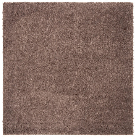 Safavieh August Shag 900 6'-7" x 6'-7" Rug in Taupe