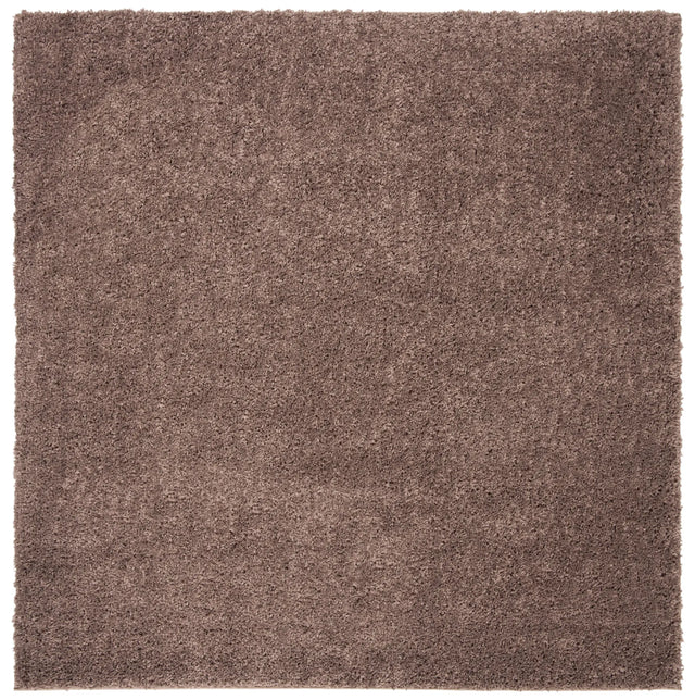 Safavieh August Shag 900 6'-7" x 6'-7" Rug in Taupe