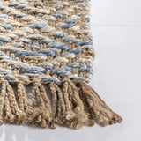 Safavieh Natural Fiber 4'-0" x 6'-0" Rug in Natural / Blue