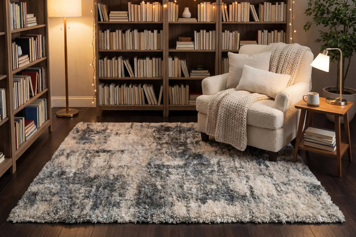 Dynamic Rugs Reverie 3541 Cream / Grey Rugs - Room
