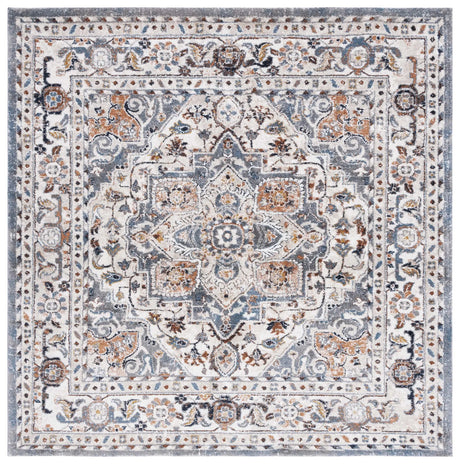 Safavieh Symphony 6'-7" x 6'-7" Rug in Ivory / Grey
