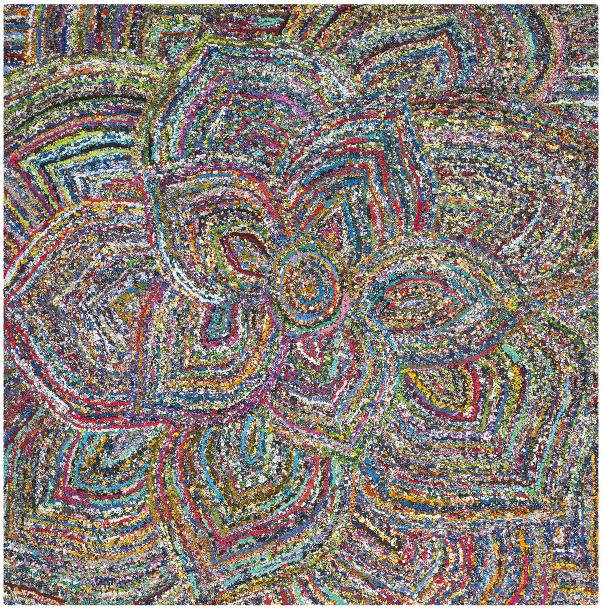 Safavieh Nantucket 6'-0" x 6'-0" Rug in Multi