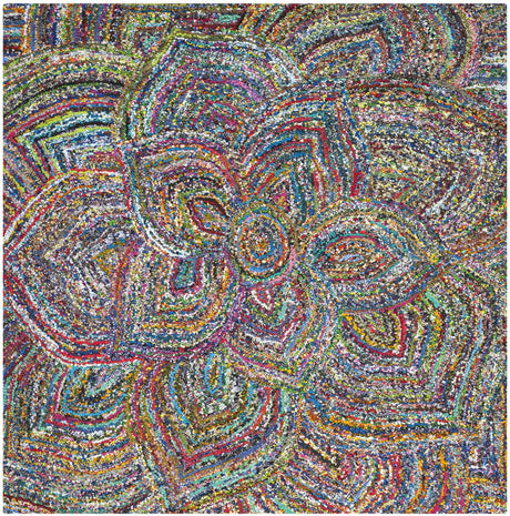Safavieh Nantucket 6'-0" x 6'-0" Rug in Multi