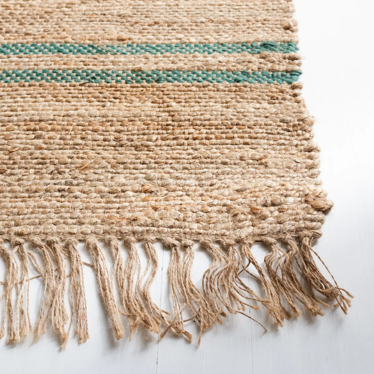 Safavieh Natural Fiber 4'-0" x 6'-0" Rug in Green / Natural