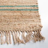 Safavieh Natural Fiber 4'-0" x 6'-0" Rug in Green / Natural