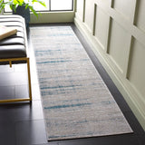 Safavieh Martha Stewart Isabella 2'-2" x 9'-0" Rug in Grey / Blue
