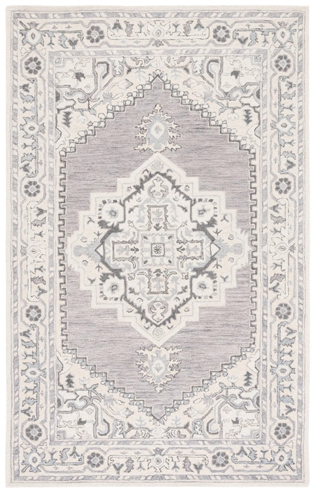 Safavieh Metro 4'-0" x 6'-0" Rug in Grey / Ivory
