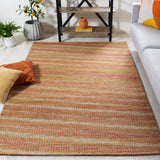 Safavieh Marbella 4'-0" x 6'-0" Rug in Natural / Red