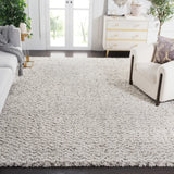Safavieh Hudson Shag 10'-0" x 14'-0" Rug in Ivory / Grey