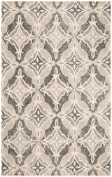 Safavieh Micro-Loop 8'-0" x 10'-0" Rug in Grey / Multi