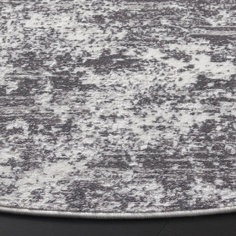 Safavieh Amelia 700 6'-7" x 6'-7" Rug in Charcoal / Ivory