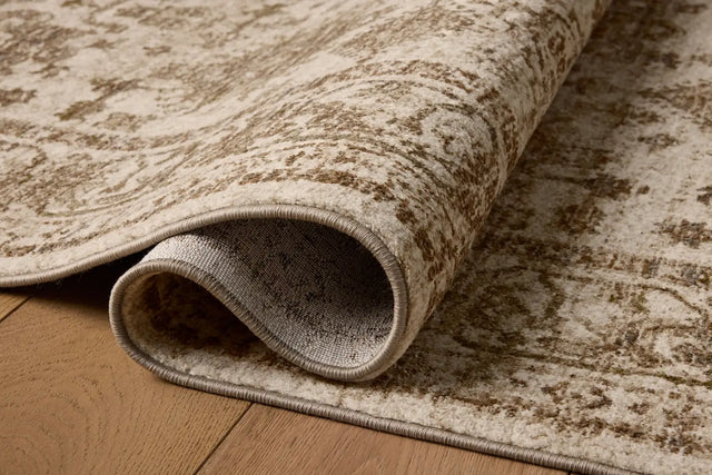 Loloi Haywood HYD-04 Ivory / Taupe Rug - pile height
